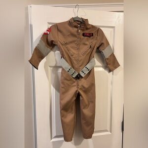 Kids Ghostbuster Costume - Tan